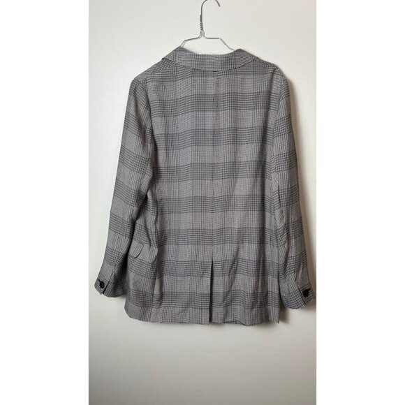 ALL SAINTS DOUBLE BREASTED OVERSIZED FIT BLAZER JACKET 4 - Picture 10 of 14